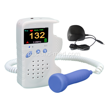 Monitor Doppler Fetal da frequência cardíaca do bebê com LCD da cor